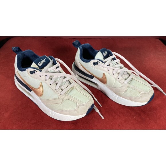 NIKE Air Max ‘Dawn’ (Youth Size 3.5Y) • Metallic Peach Swoosh • Trainers, Sneake - Picture 2 of 6